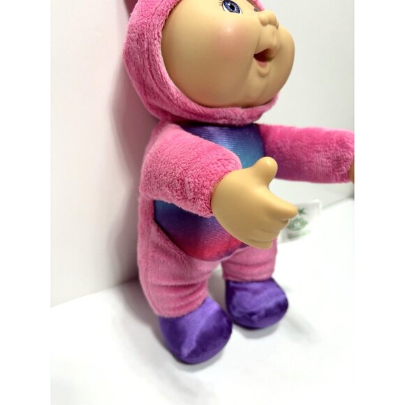 Cabbage Patch Kid Baby Doll Fair Skin w/ Unicorn Costume, Realistic Baby Toy Guc - Picture 6 of 8